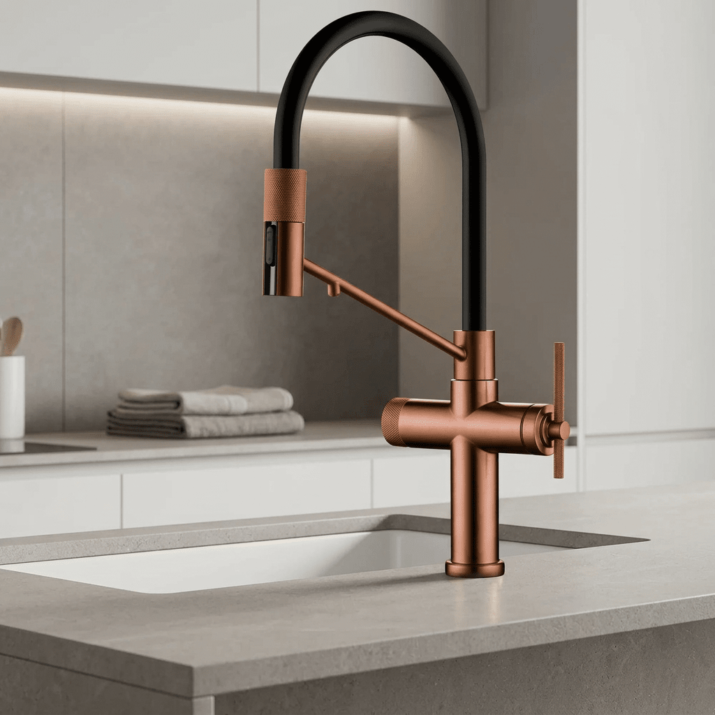 Torneira Cozinha Gourmet Espartacus Minimalista