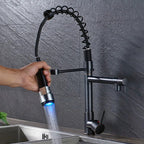 Torneira Cozinha Gourmet LED Groove