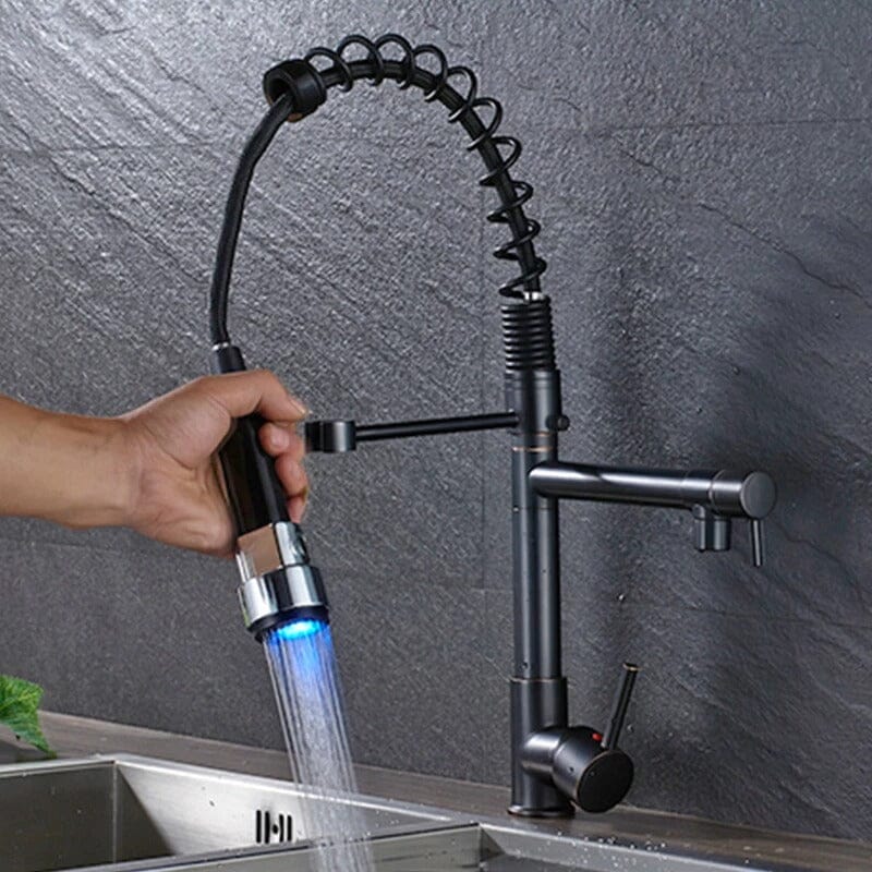 Torneira Cozinha Gourmet LED Groove