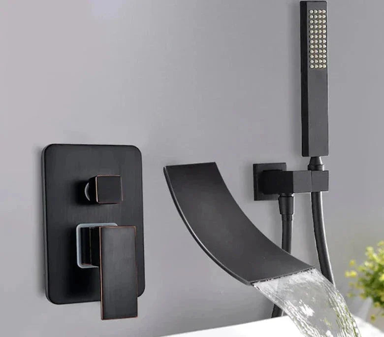 Torneira De Parede Para Banheira Misturador AquaStream Luxe Monocomando