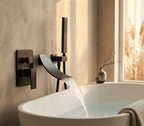 Torneira De Parede Para Banheira Misturador AquaStream Luxe Monocomando
