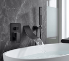 Torneira De Parede Para Banheira Misturador AquaStream Luxe Monocomando