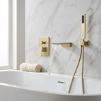 Torneira De Parede Para Banheira Misturador HydroLux Elite Monocomando