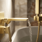 Torneira De Parede Para Banheira Misturador HydroLux Elite Monocomando
