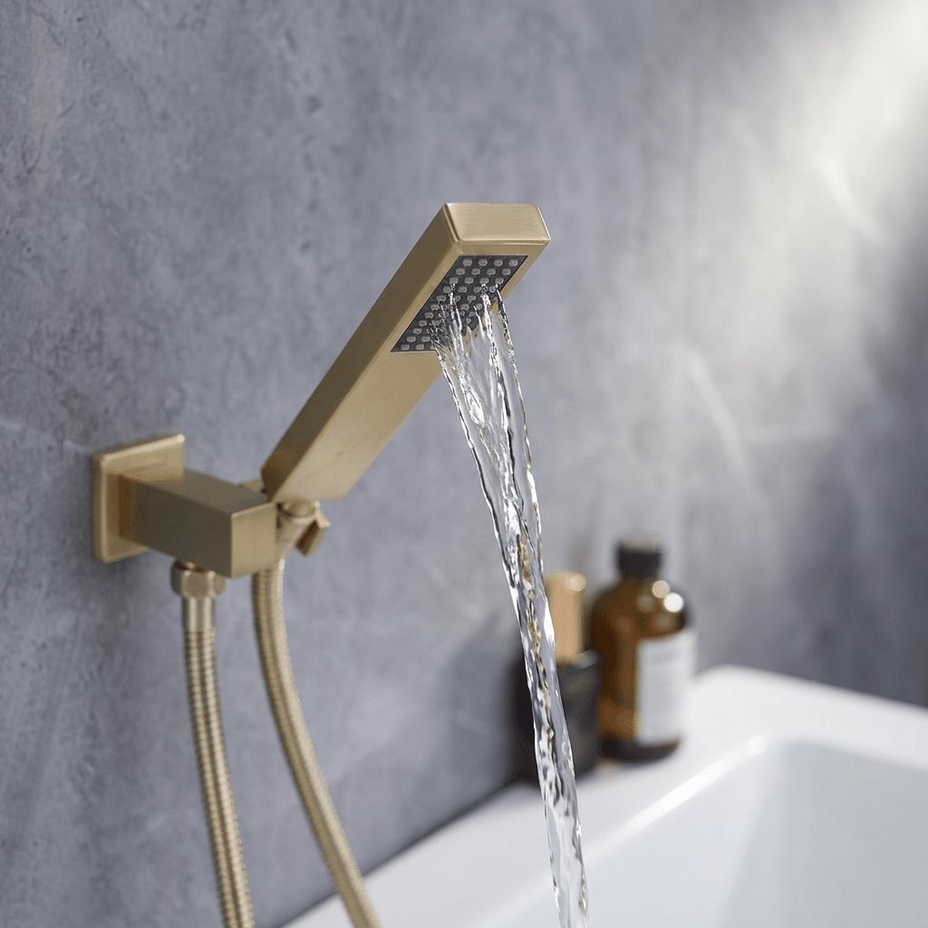 Torneira De Parede Para Banheira Misturador HydroLux Elite Monocomando