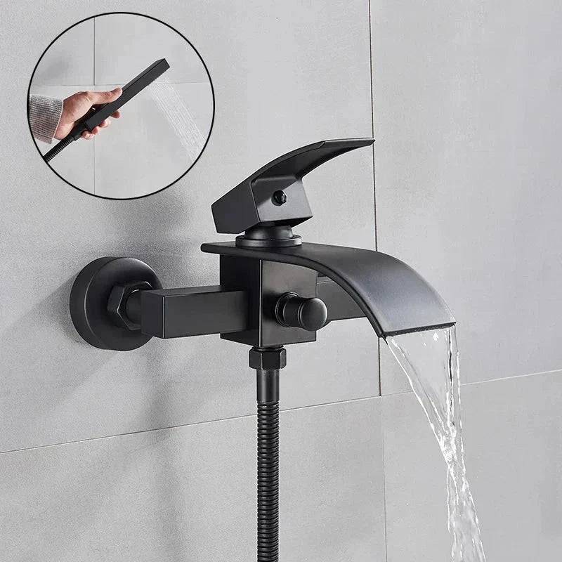 Torneira De Parede Para Banheira Misturador Monocomando HydroGlow