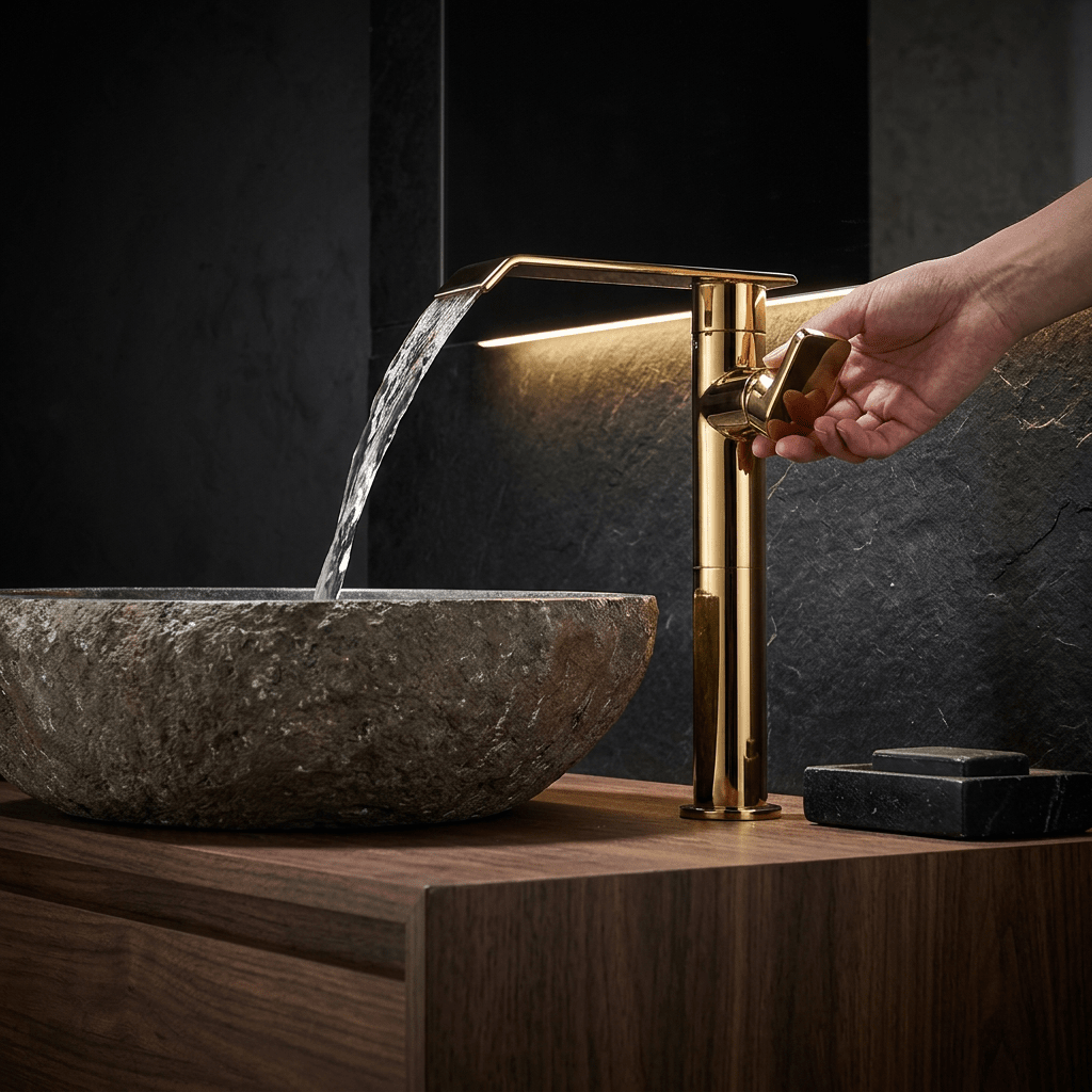 Torneira Elegance Gold 360
