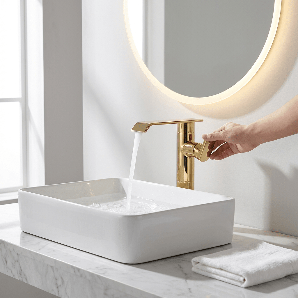 Torneira Elegance Gold 360
