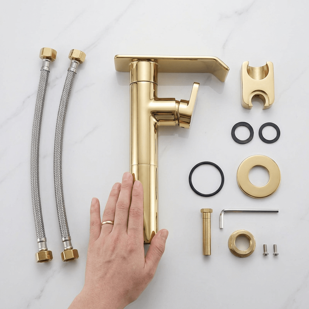Torneira Elegance Gold 360