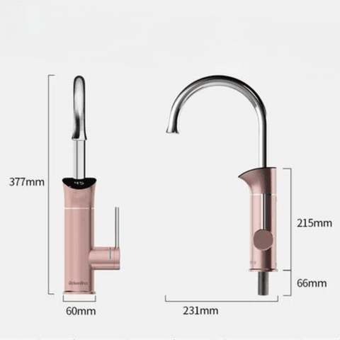 Torneira Elétrica Para Cozinha Bancada Visor Display 220v Perugia