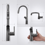 Torneira Gourmet AquaPura Dourada