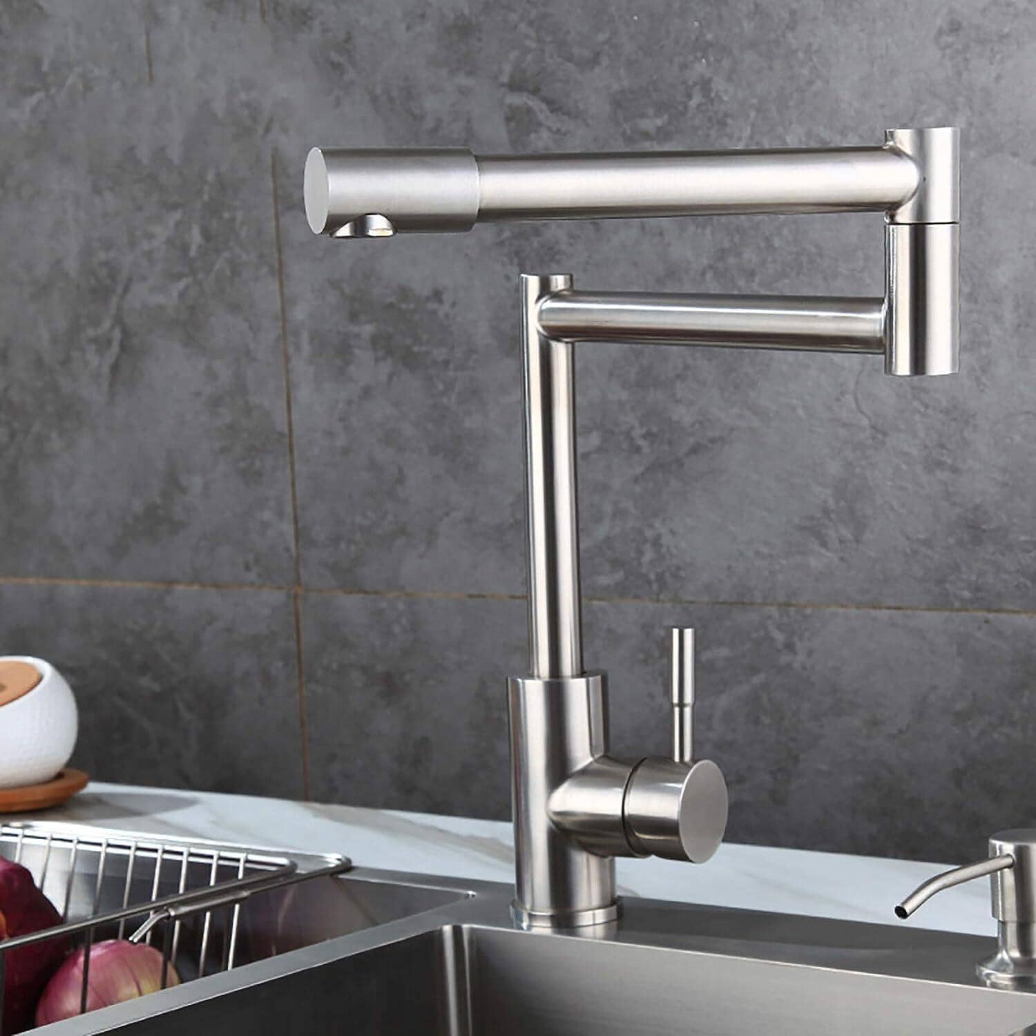 Torneira Gourmet Articulada 360 Bancada Inox ProFend