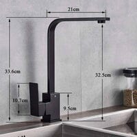 Torneira Gourmet Para Cozinha Bica Alta Monocomando Guindaste Track 360°