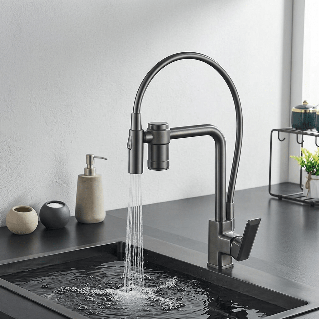 Torneira Gourmet Com Filtro Monocomando Bancada Eirelez