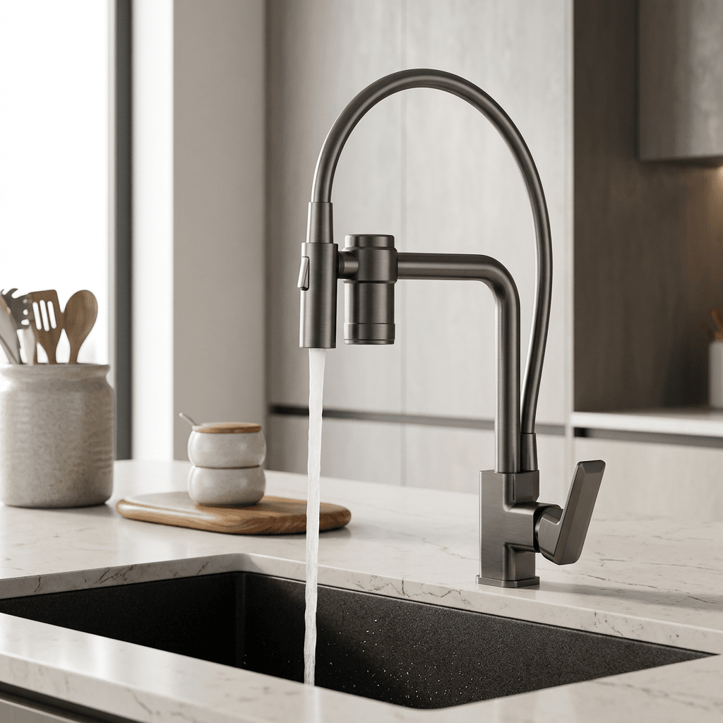 Torneira Gourmet Com Filtro Monocomando Bancada Eirelez