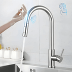 Torneira Gourmet Com Sensor Touch Extensível Cozinha SensePlow