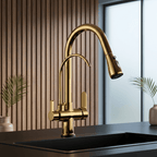Torneira Gourmet Cozinha Com Filtro Extensiva Spray 3 Saídas Kraus