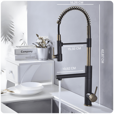 Torneira Gourmet Cozinha Monocomando Com Saída Filtro Luxo Premium Luxo 360° -  Kube