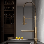Torneira Gourmet Cozinha Monocomando Com Saída Filtro Luxo Premium Luxo 360° -  Kube