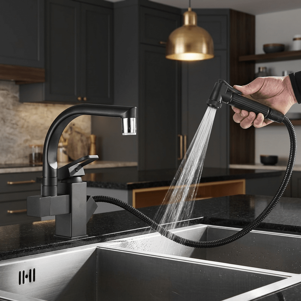 Torneira Gourmet Cozinha Monocomando Extensível SevenPrier
