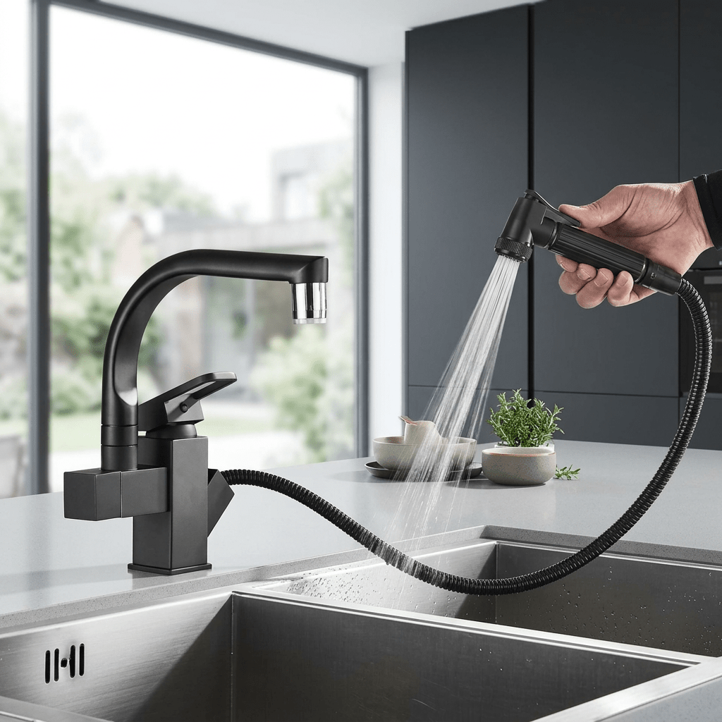 Torneira Gourmet Cozinha Monocomando Extensível SevenPrier