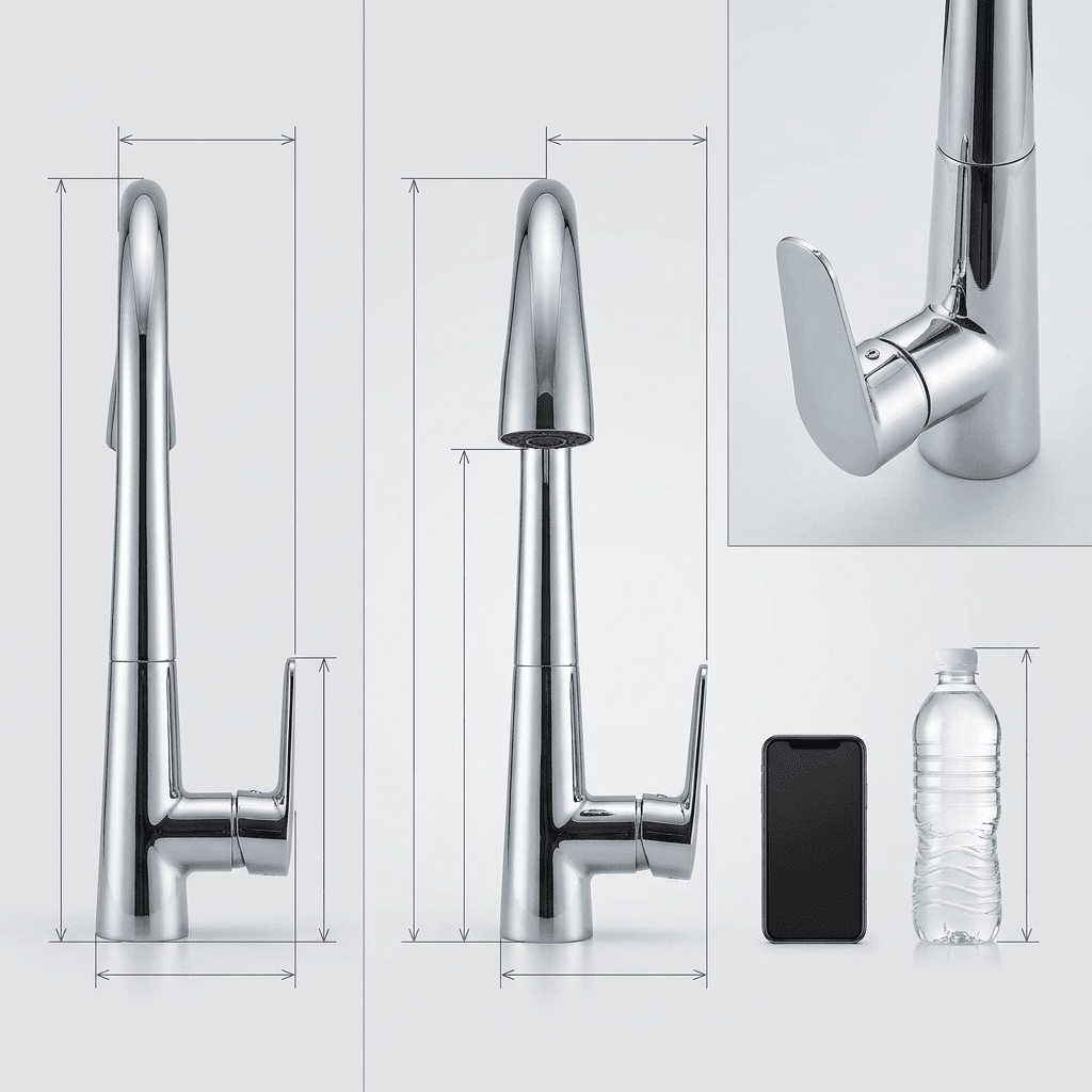 Torneira Gourmet Extensível Monocomando Fach
