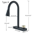 Torneira Gourmet Extensível Spray Cachoeira 360 Rumble