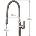 Torneira Gourmet Misturadora Monocomando Cromada Eirez