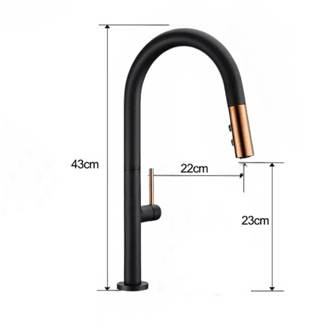 Torneira Gourmet para Cozinha Monocomando Bancada Kratos