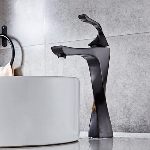 Torneira Lavatório Preto Fosco Monocomando Luxo Cortex