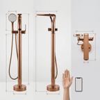 Torneira Monocomando AquaLux Rose Gold