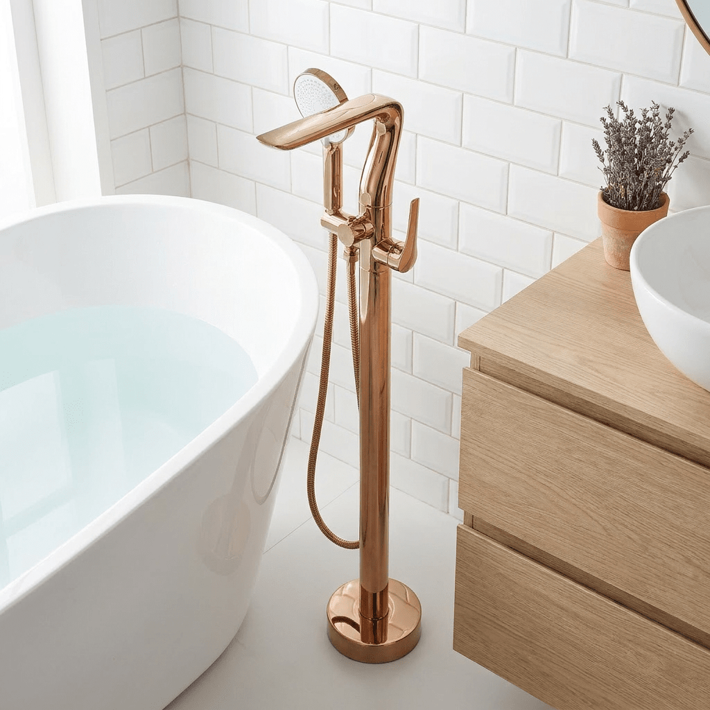 Torneira Monocomando AquaLux Rose Gold