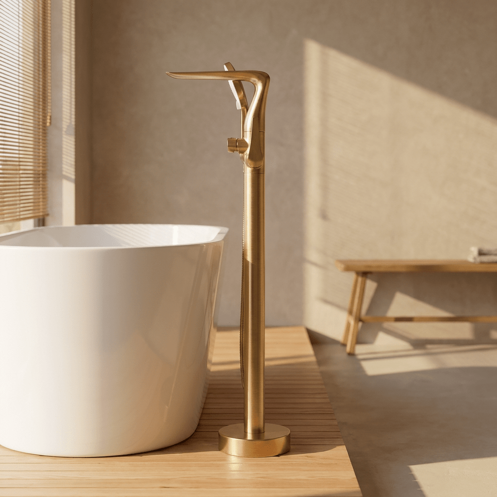 Torneira Monocomando AquaLux Rose Gold