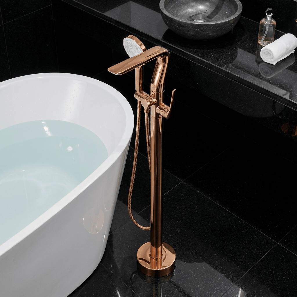 Torneira Monocomando AquaLux Rose Gold