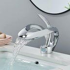 Torneira Para Banheiro Cascata Monocomando Misturador Holtz