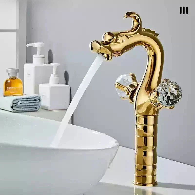 Torneira Para Banheiro de Bancada Dragon Luxury