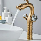 Torneira Para Banheiro de Bancada Dragon Luxury
