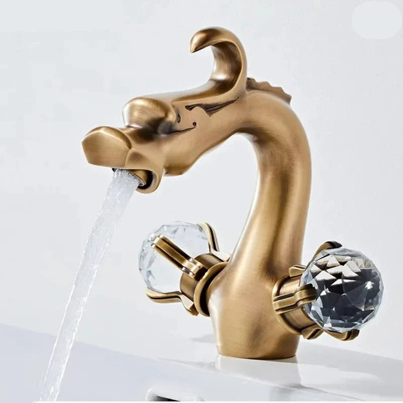 Torneira Para Banheiro de Bancada Dragon Luxury
