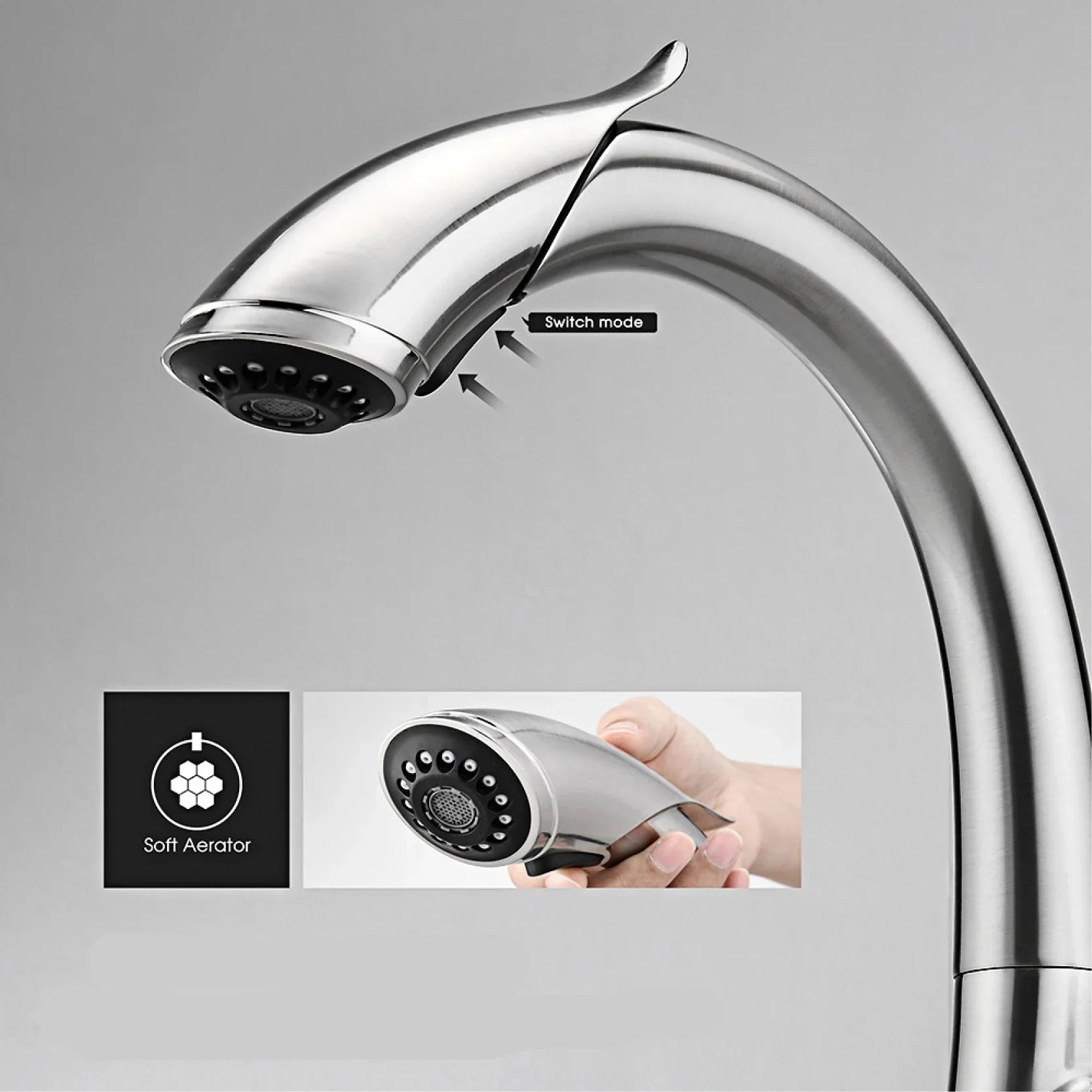 Torneira Para Cozinha Gourmet Aviator Luxury
