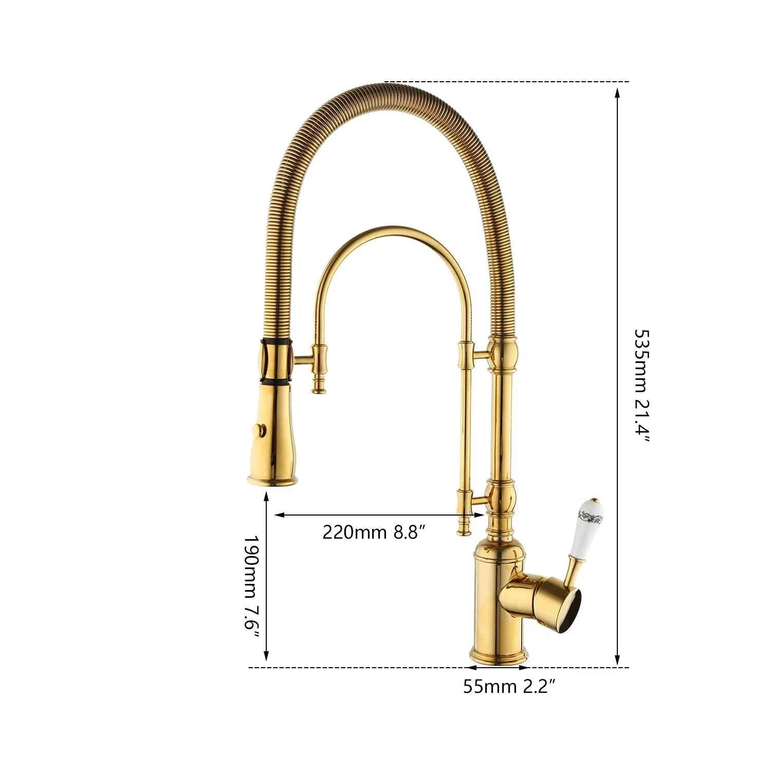 Torneira Para Cozinha Gourmet de Bancada A´qua Antique