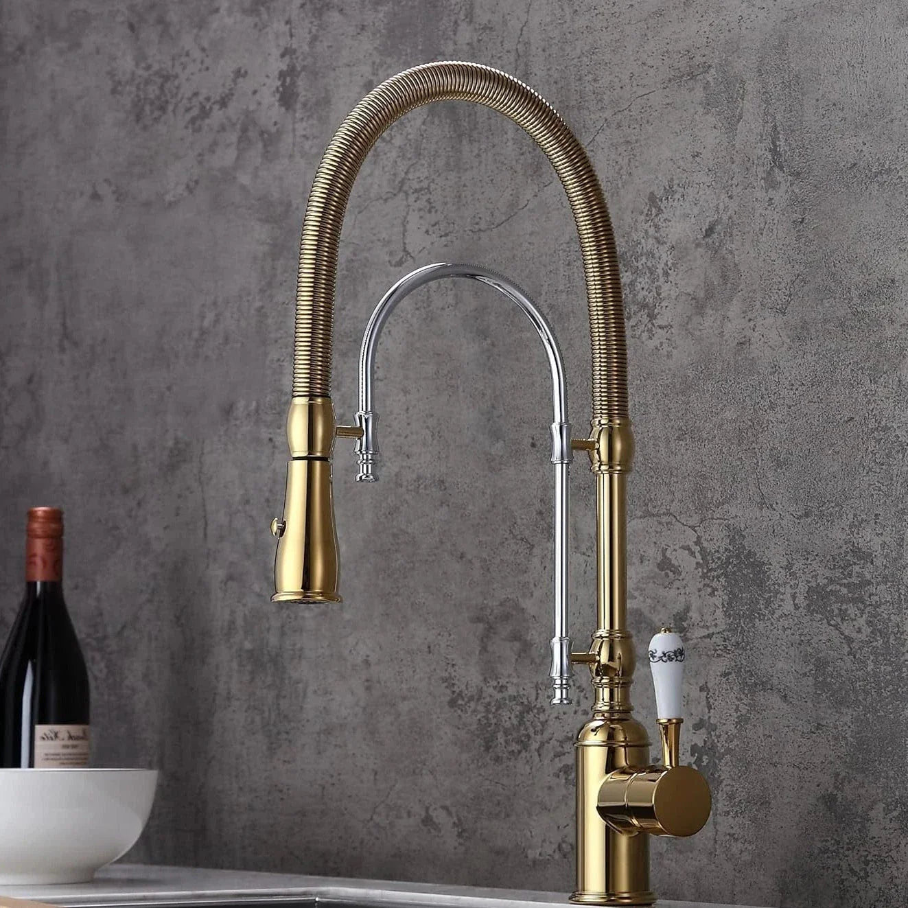 Torneira Para Cozinha Gourmet de Bancada A´qua Antique