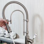 Torneira Para Cozinha Gourmet de Bancada A´qua Antique