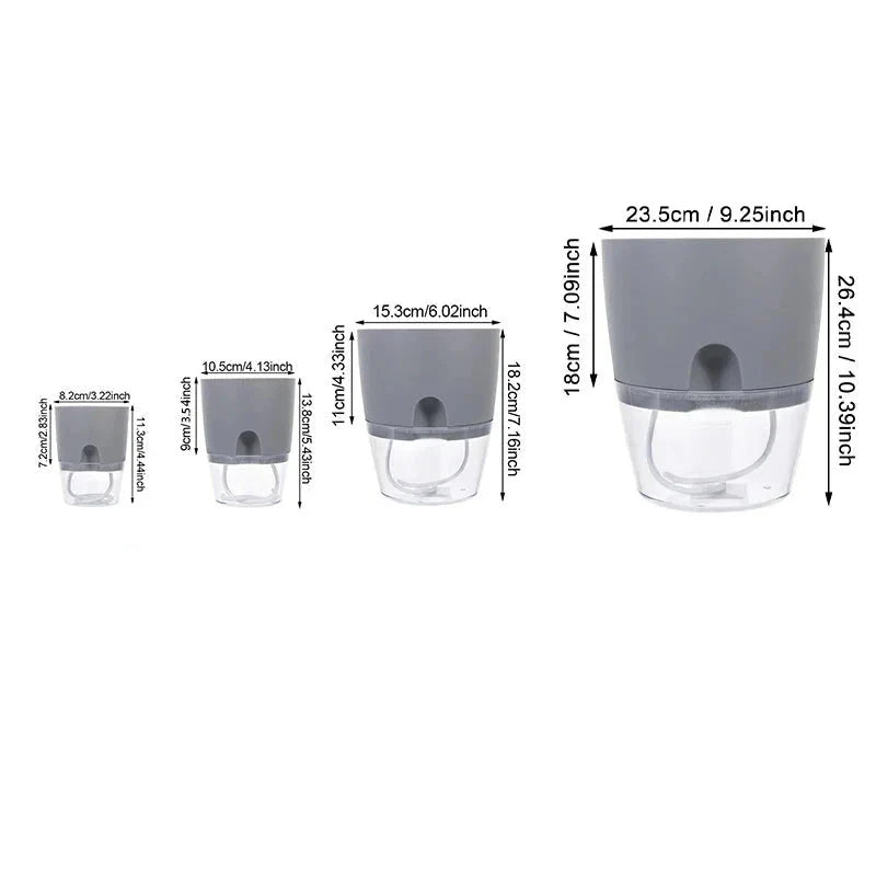 Vaso Brota Decor Auto Sustentável (COMPRE 1 LEVE 2 HOJE)
